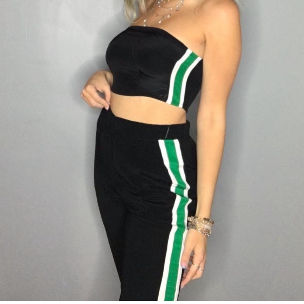 Green and black set